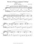 PDF of "Beware of Wolves in Sheep's Clothing" - 4 Movements